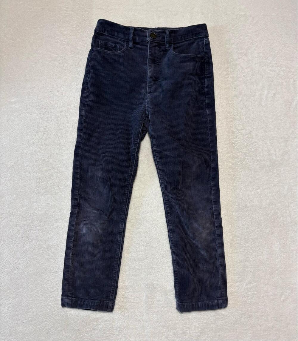 LOFT Pants Womens 0 Blue Corduroy Stretch Pockets Casual